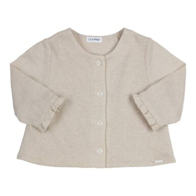 GYMP CARDIGAN HAGG - BEIGE