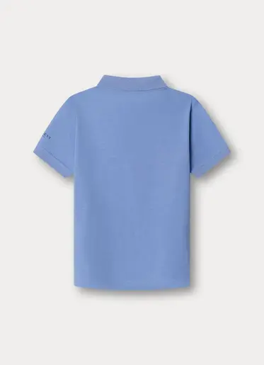 HACKETT POLO JOHNNY COLLAR BRIGHT BLUE