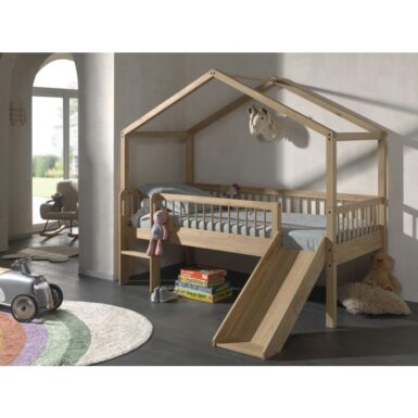 JAXX FORREST OAK HUISBED MET GLIJBAAN 90X200CM