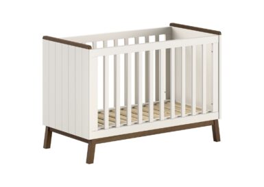 JAXX SEZANE BED 60X120 WALNOOT