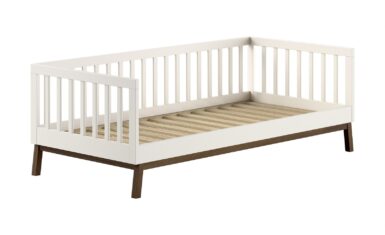 JAXX SEZANE KAJUITBED 90X200CM CLAY/WALNOOT