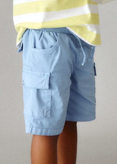 MAYORAL SHORT MET ZAKKEN BLAUW