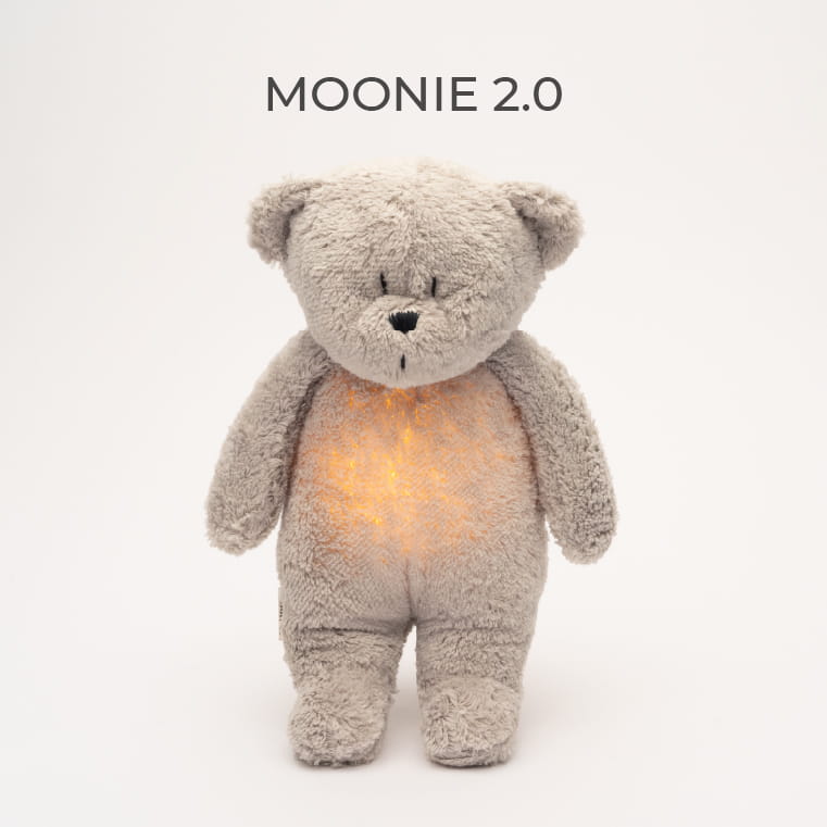 MOONIE THE HUMMING BEAR GRAY NATUR 2.0 - GRIJS