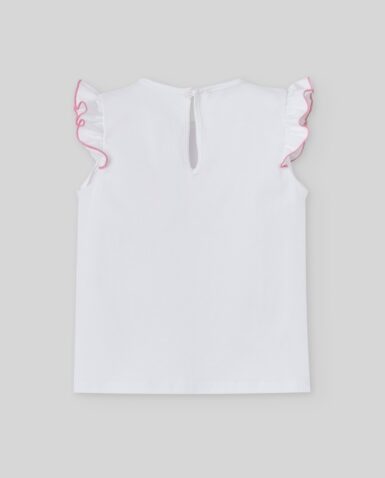 PAZ RODRIGEZ T-SHIRT AARDBEI - WIT