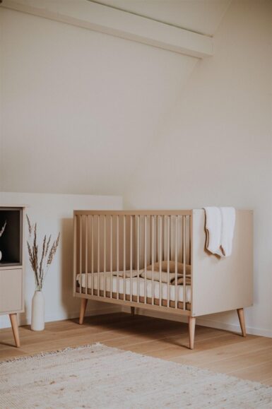 QUAX COCOON BED 60X120CM LATTE BEIGE