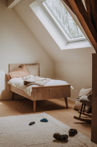 QUAX COCOON MEEGROEIBED 70X140CM NATURAL OAK