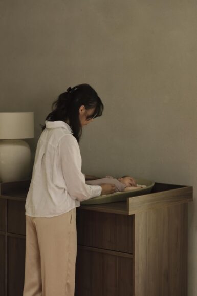 QUAX KYO EXTENSIE XL COMMODE - WALNUT