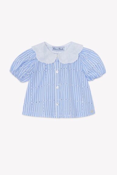 TARTINE ET CHOCOLAT BLOUSE SANTORINI AZUR