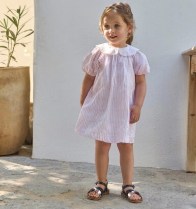 TARTINE ET CHOCOLAT KLEEDJE COUNTRY CLUB - ROZE