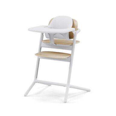 CYBEX LEMO EETSTOEL 4 IN 1 SAND WHITE - WIT