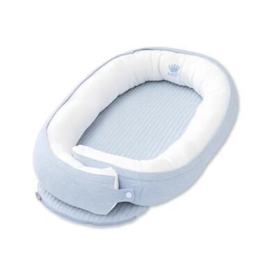 FIRST ESSENTIALS COCCON NEST AZZURO - BLAUW