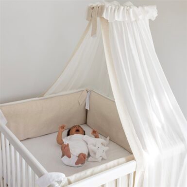 LIVING NATURE HEMEL LINNEN COLLECTIE - BEIGE