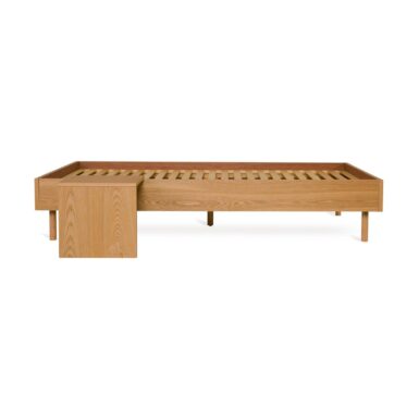 QUAX HAI NO KI JUNIOR BED BIJZETTAFEL 90X200CM NATURAL ASH