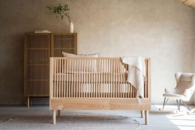 QUAX HAI NO KI MEEGROEIBED 70X140CM NATURAL ASH