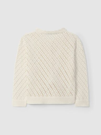 LARANJINHA GILET BEIGE TRICOT