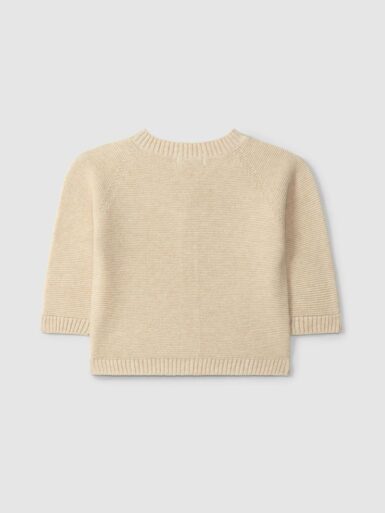 LARANJINHA GILET GEBREID BEIGE