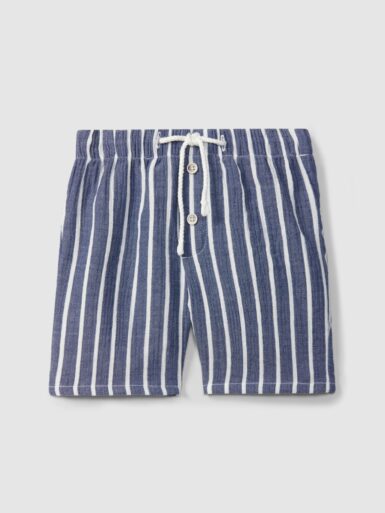 LARANJINHA SHORT STRIPES AZUR