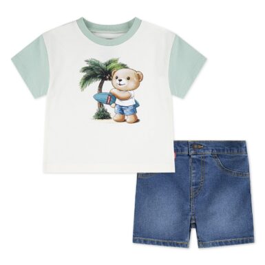 LEVI'S SET DENIM PALM TREE