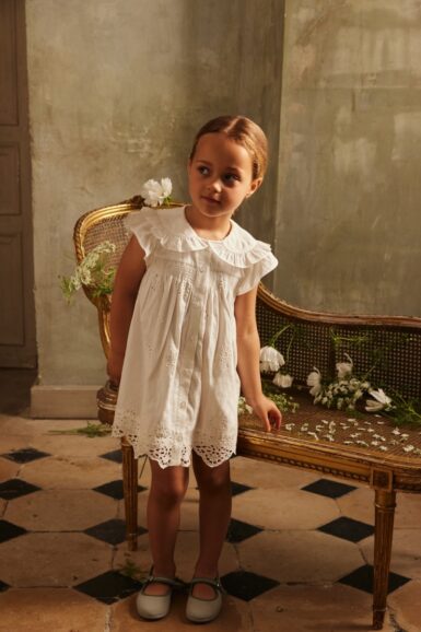 LOUISE MISHA KLEEDJE MIA OFF WHITE
