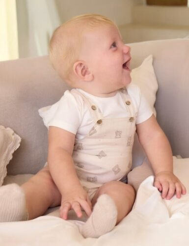 MAYORAL ROMPER SET MET BEERTJES