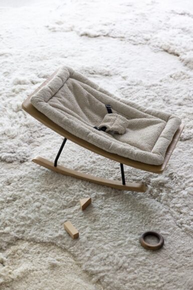 QUAX ROCKING BABY BOUNCER BOUCLE SHEEP