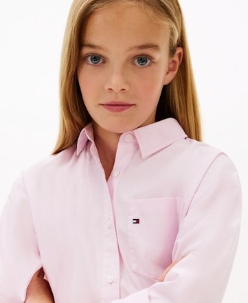 TOMMY HILFIGER BLOUSE PEARLY PINK