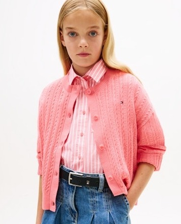 TOMMY HILFIGER GILET TROPICAL BLUSH