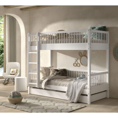 JAXX FORREST BEECH WHITE STAPELBED + LADE 90X200CM