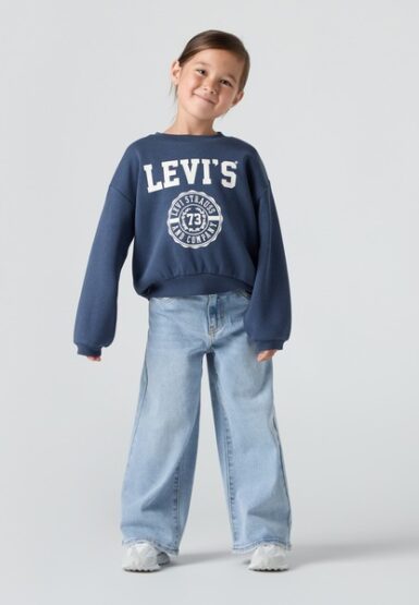 LEVI'S KIDS JEANS HIGH RISE BAGGY