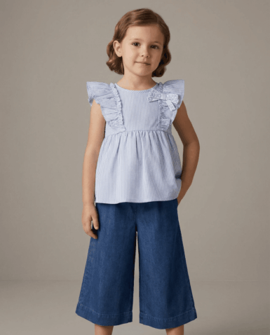 LIU JO BLOESJE STRIPES WHITE/BLUE