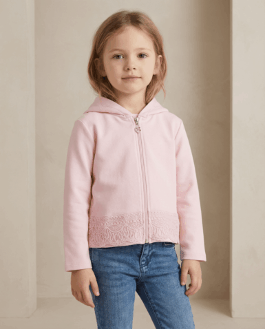 LIU JO GILET MET RITS PINK