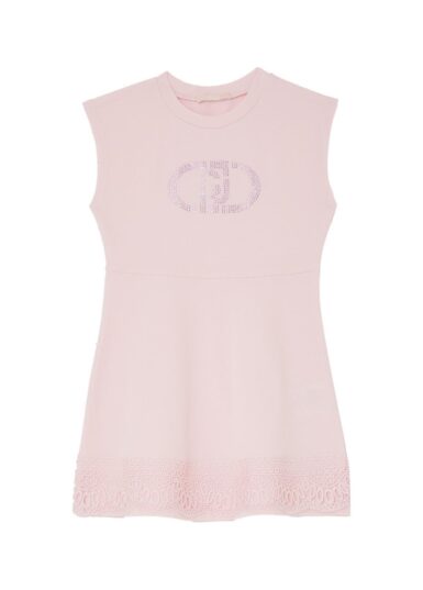 LIU JO KLEEDJE LOGO PINK