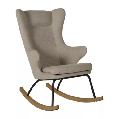 QUAX ROCKING ADULT CHAIR DE LUXE CLAY - BEIGE
