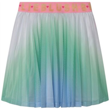 BILLIEBLUSH ROKJE MULTICOLOR MESH - GROEN