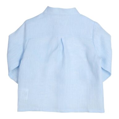 GYMP LINNEN HEMD LICHT BLAUW