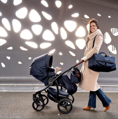 FIRST CLASSIC EDITION DALY DIAPER BAG - BLAUW