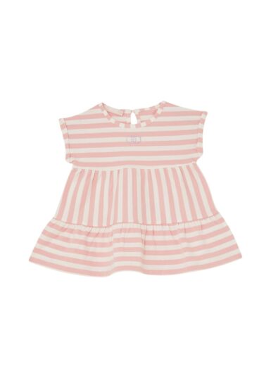 LIU JO KLEEDJE BALLERINA STRIPES PINK