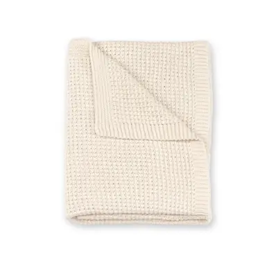 BEMINI DEKEN 80x100 CM KNITTED ECRU