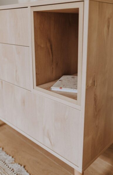 QUAX COCOON COMMODE - NIS -NATURAL OAK