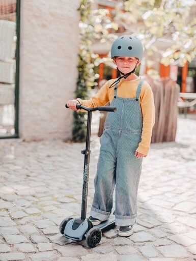 SCOOT AND RIDE HIGHWAYKICK 5 STEEL - BLAUW