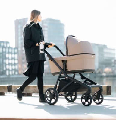 THULE KINDERWAGEN SLEEK 2 BUNDLE TAUPE