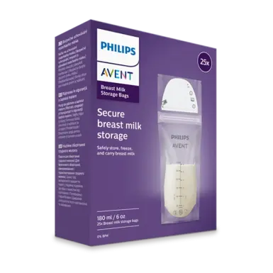 AVENT BEWAARZAKJES VOOR MOEDERMELK 180ML - WIT