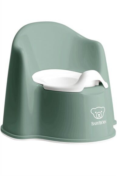 BABY BJORN WC-POTJE ZETEL DIEPGROEN/WIT