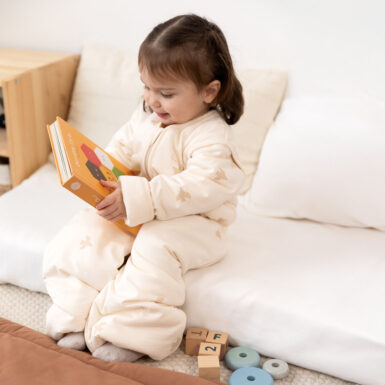 BEMINI SLAAPZAK MAGIC 12-24M BAG PADY JERSEY PIUMA ECRU