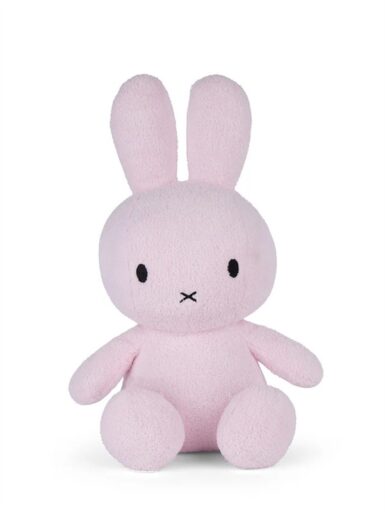 BON TON TOYS NIJNTJE ZITTEND TERRY 50CM LICHT ROZE