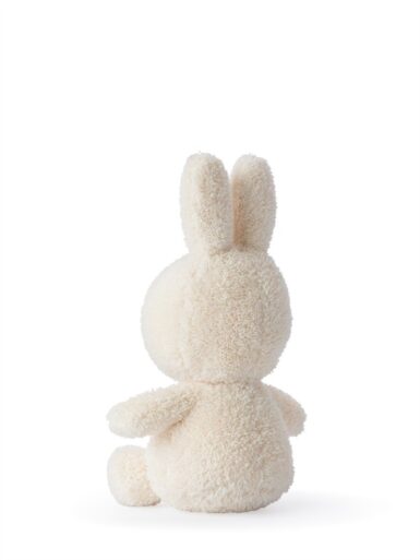 BON TON TOYS NIJNTJE ZITTEND TERRY CREAM 23 CM - ECRU