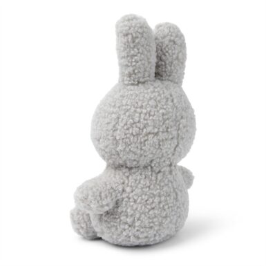 BTTOYS NIJNTJE ZITTEND TERRY LICHT GRIJS 23 CM