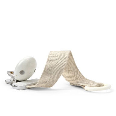 ELODIE FOPSPEENKETTING HOUT SILVER SHEEN