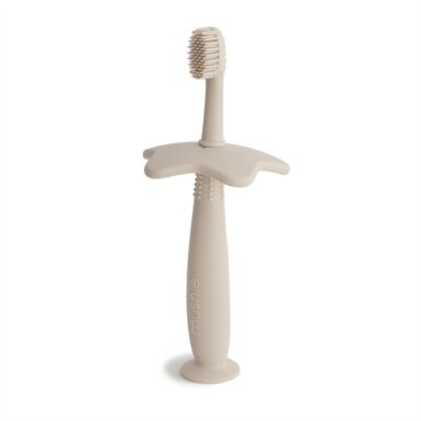 MUSHIE TRAINING TOOTHBRUSH STAR SHIFTING SAND - BEIGE