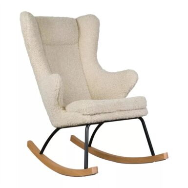 QUAX ROCKING ADULT CHAIR DE LUXE TEDDY SHEEP